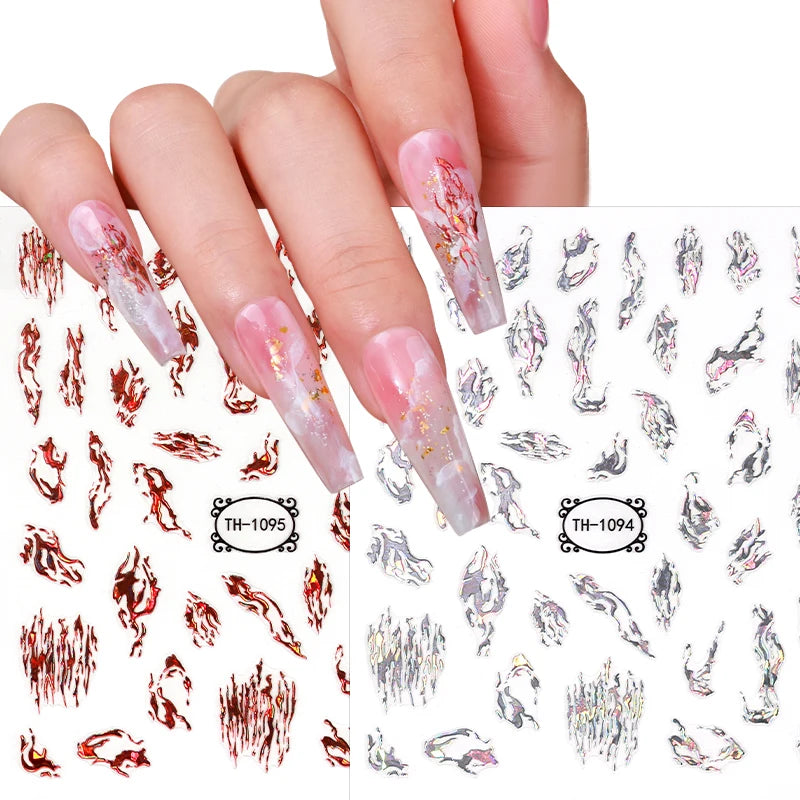 Popular Start Nail Art Sticker & Nail Decal Sticker for Girls 2025 Nail Rhinestones