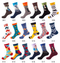 Custom Mens Dress Cotton Socks for Men Crazy Cartoon Socks Men Colorful