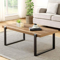 Modern Extendable Coffee Table Legs OEM/ODM Wood and Metal Book Center Table for Living Room Home Furniture