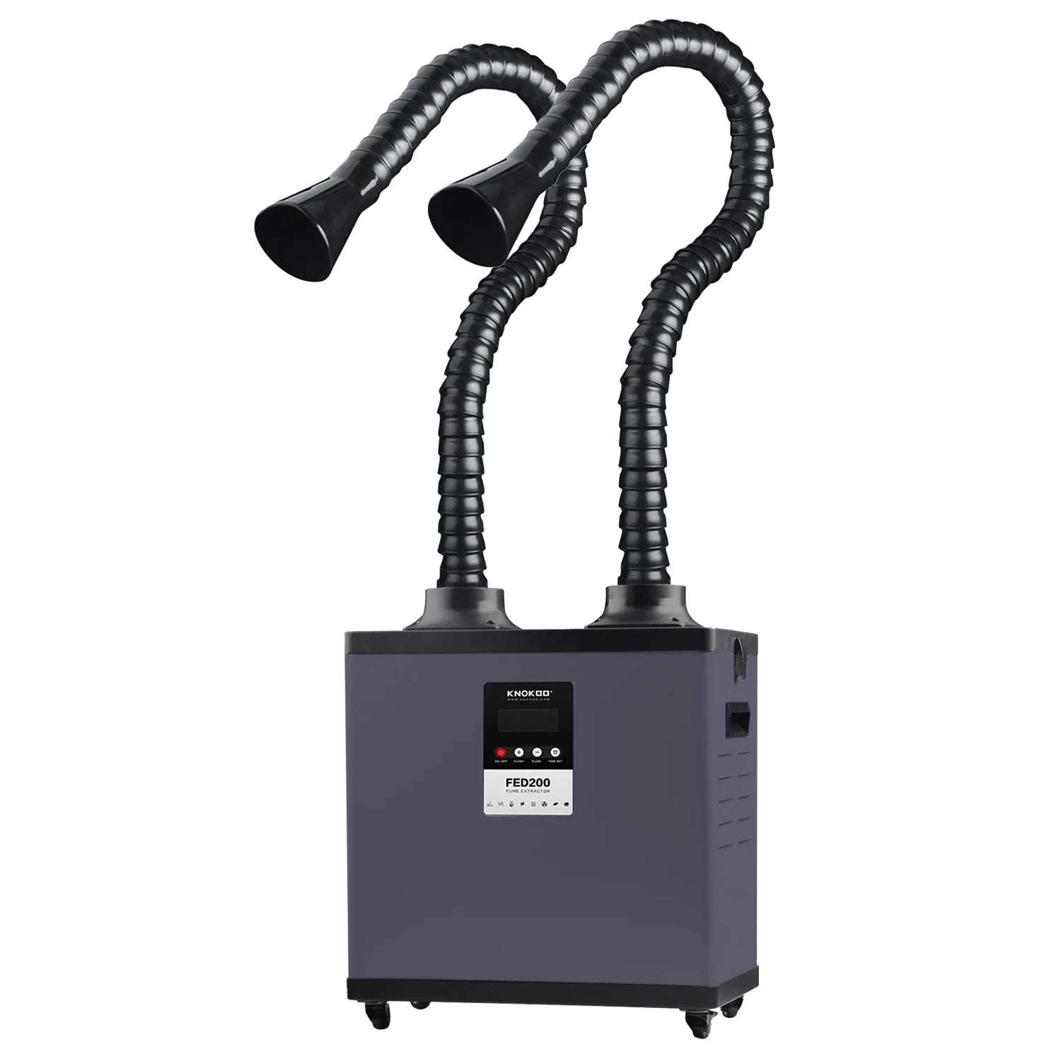 KNOKOO FES200/FED200 210W Soldering Fume Extractor New Welding Smoke Absorber for DTF Printer Laser Salon Hair Protein