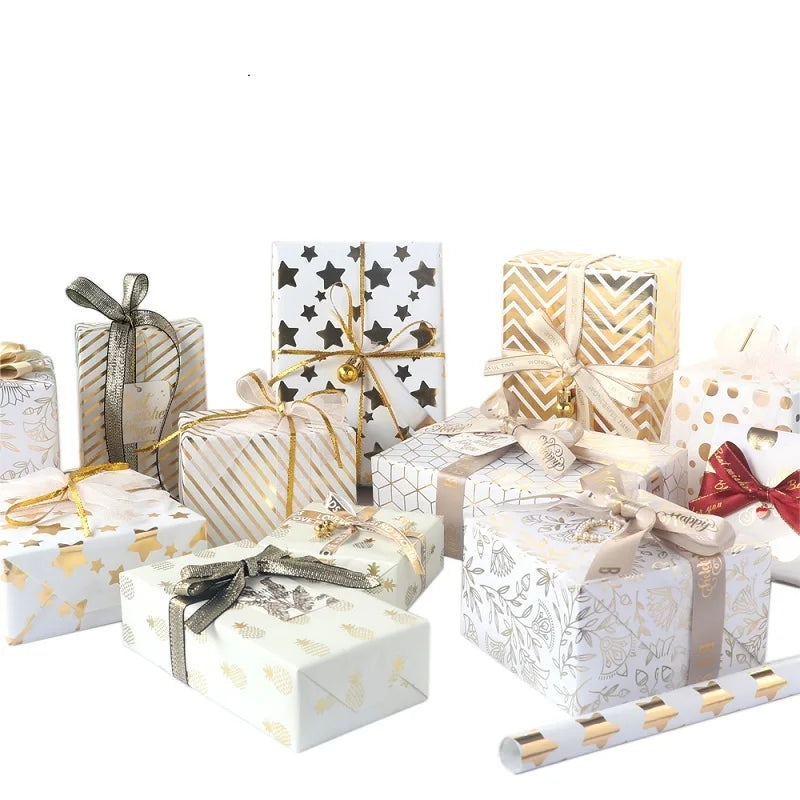 Custom Logo Printed Wrapping Paper Sheets with Logo Gift Wrapping Paper Clothing Tissue Paper