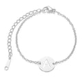 Fashion Silver Stainless Steel Letter Letter Initial Bracelet Jewelry