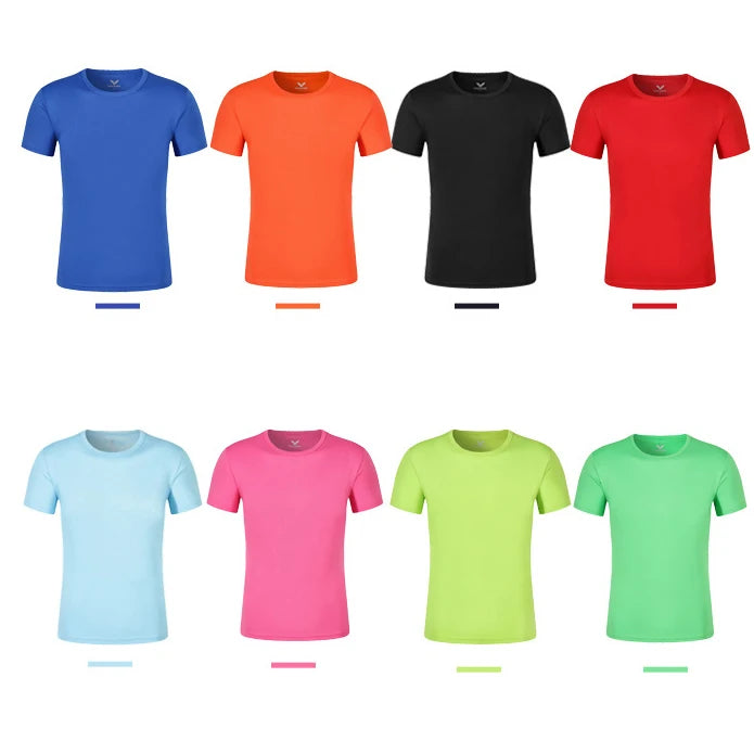 Quick Dry Wholesale 100% Polyester Tshirts Sublimation T Shirts Plain Custom Printing Oversized Blank T-Shirt