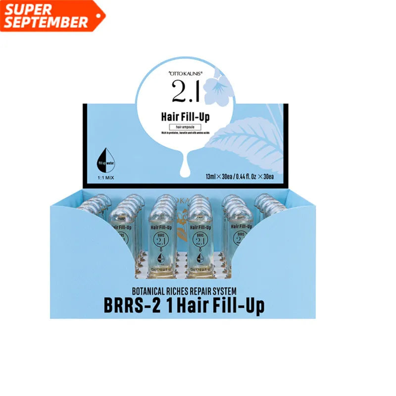 Premium Home Care Marine Collagen Concentration Ampoule Mix in 1:1 with Cold Water Balance Care Hair Fill-up