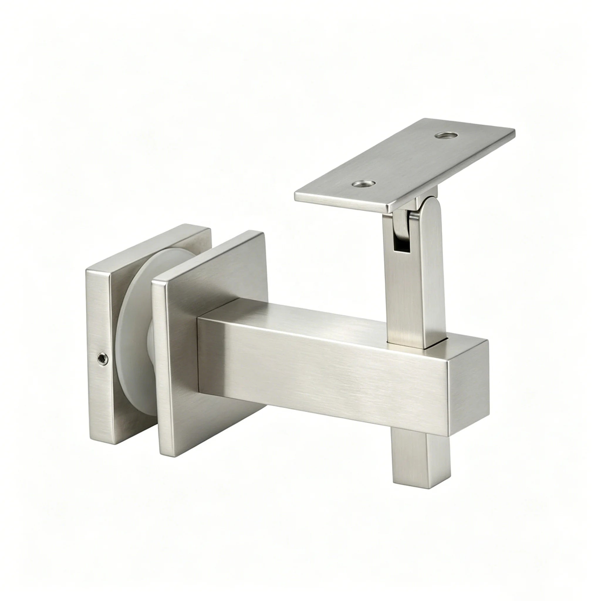 Condibe Satin Finish Glass Fence Stainless Steel Handrail Bracket