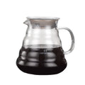 800ML Coffee Pot Hand Drip Glass Coffee Server Tea Kettle