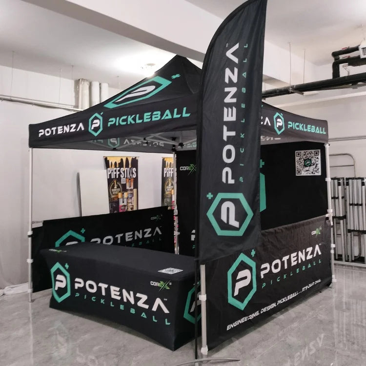 Sunshine Company's Economical Pop-Up Canopy Tents for Outdoor Storage & Trade Show Use