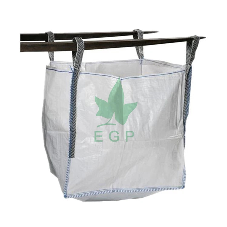 EGP 1 Ton 2 Ton Big Bag Packing Sack Plastic Bag for Cement or Sand or Gravels