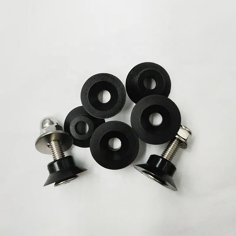 Glass Accessories M8 Nylon Rubber Gasket Washer for Panoramic Padel Court