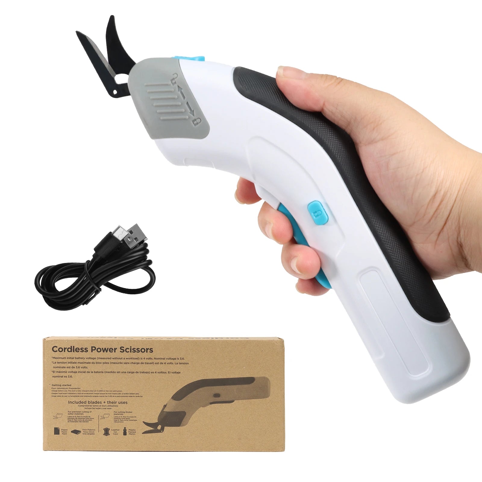 Electric Cloth Cutting Scissors Handheld Electric Cloth Cutting Tools