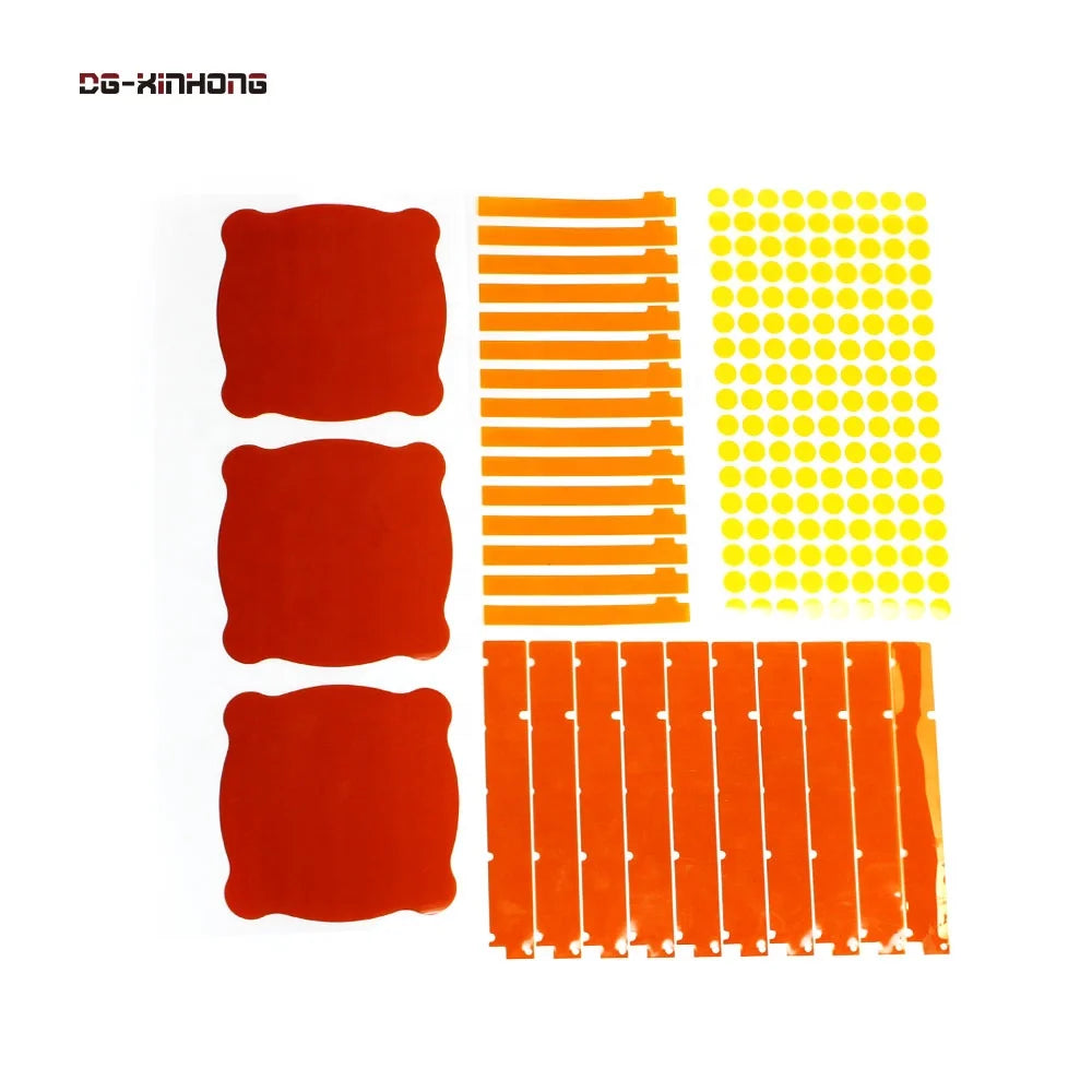 2- High Temperature Resistant Die Cutting Low Static Anti Static ESD Polyimide Pi Film Silicone Adhesive Kaptons Tape Discs Dots