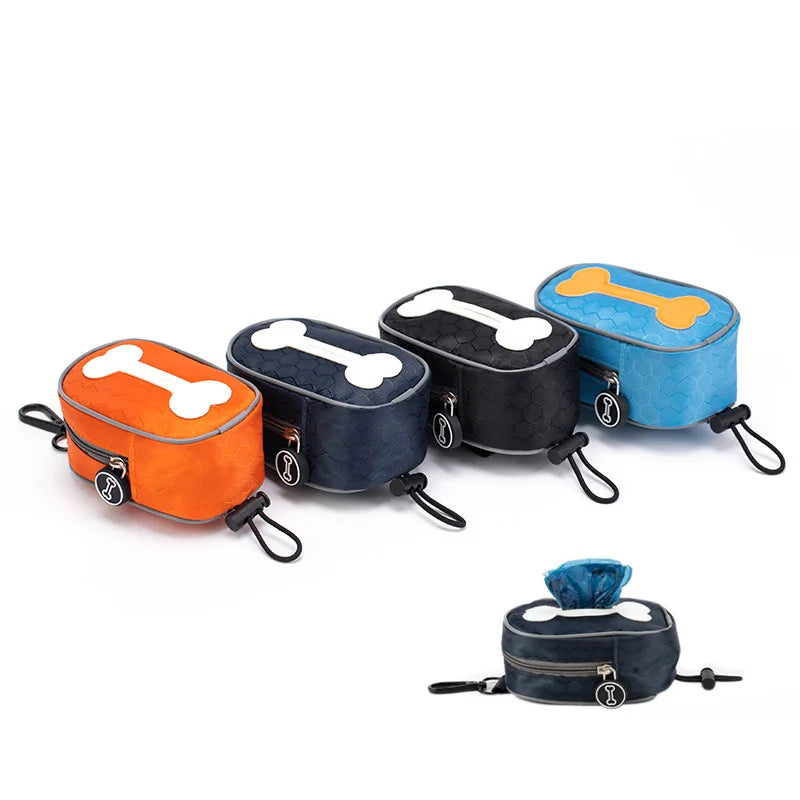 Durable Eco-Friendly Pet Poop Bags Dispenser Portable Dog Training Treat Pouch Outdoor Travel Bag New Zealand Design Dog