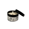 Wholesale 3oz 4oz 8oz Candle Tins Container Cans Custom Vintage Airtight Empty Black Metal Tin Jar for Candles