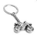 New Design Cool Luxury Metal Keychain Car Key Chain Key Ring Motorcycle Key Chain for Creative Simulation Gifts