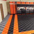 Easy Install Modular Anti-Slip Modern Garage Floor Tiles for Workshop & Villa Use Vinyl Flooring with Plain Surface