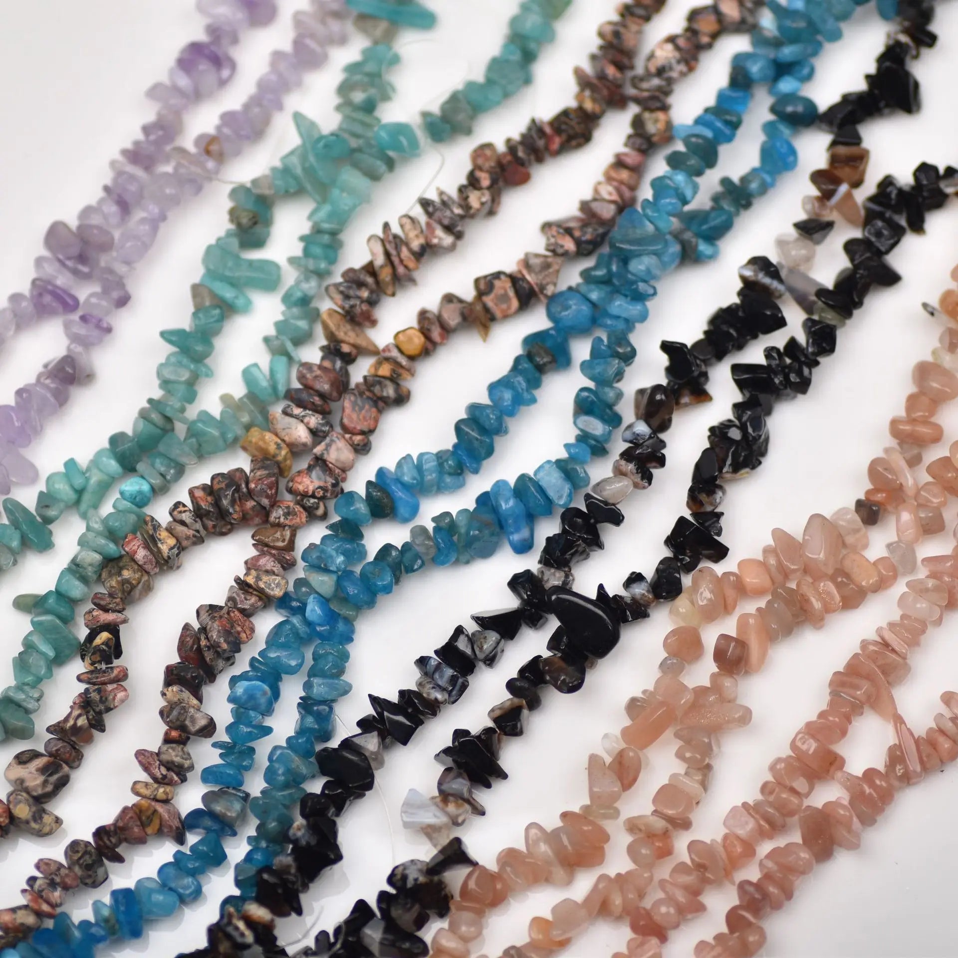 5X8mm Natural Turquoise Blue Irregular Stone Bead Chips Third Party Certified for DIY Gemstone Bracelet Necklace