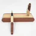Gift Craft Wooden Ball Pen Holder Wood Box Custom Luxury Wooden Pen Boxes with Custom logo
