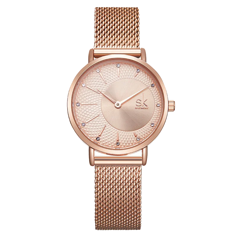 SK Fancy Pretty Design Dial Wrist Handwatch K0093L Minimalist Milano Style Luxury Custom Women Quartz Watches