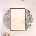 Cheap Laser Cut Wedding Invitations with Blank Printable Cards and Envelopes for Wedding Greeting Cards Birthday Party
