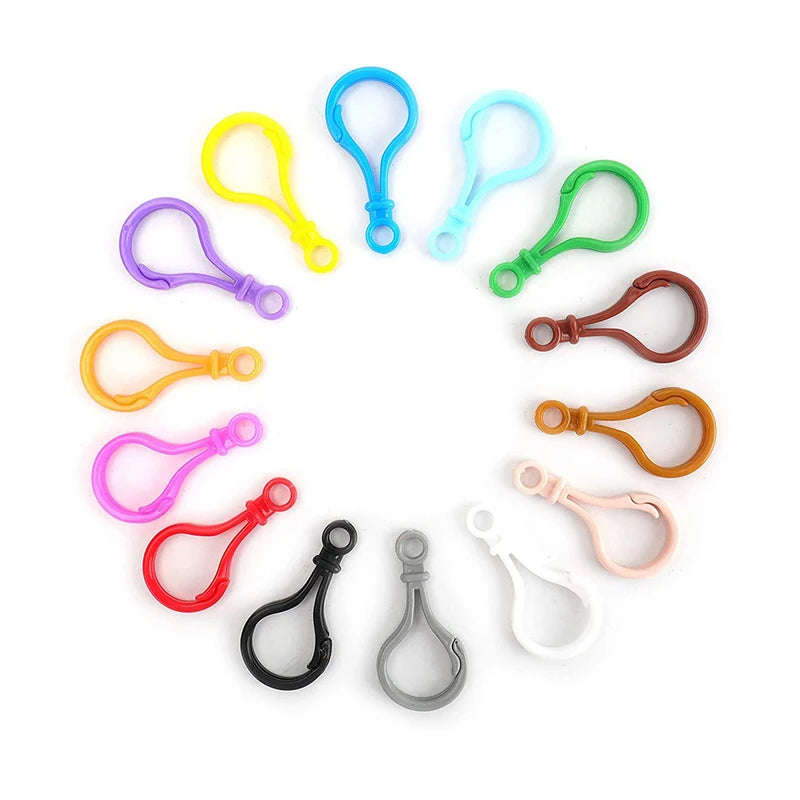 Luxury Classic Professional Hard Plastic Clips Lobster Claw Hooks Assorted Colors Durable Eco-Friendly Adjustable Backpack Clasp