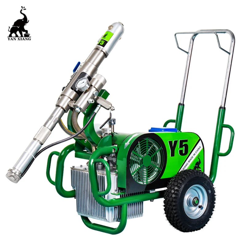 Y5 Efficient Hydraulic Piston Technology Airless Spray Machine Bearing Pump Engine Long Lifetime Paint Putty Construction