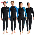 DIVE&SAIL 3mm Man Women Neoprene One-piece Soft Anti Scratch Freediving Wetsuits Snorkeling Swimming