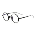 Pure Titanium Glasses Frame Men Round Optical Myopia Eyeglasses Frames Women Small Eyewear
