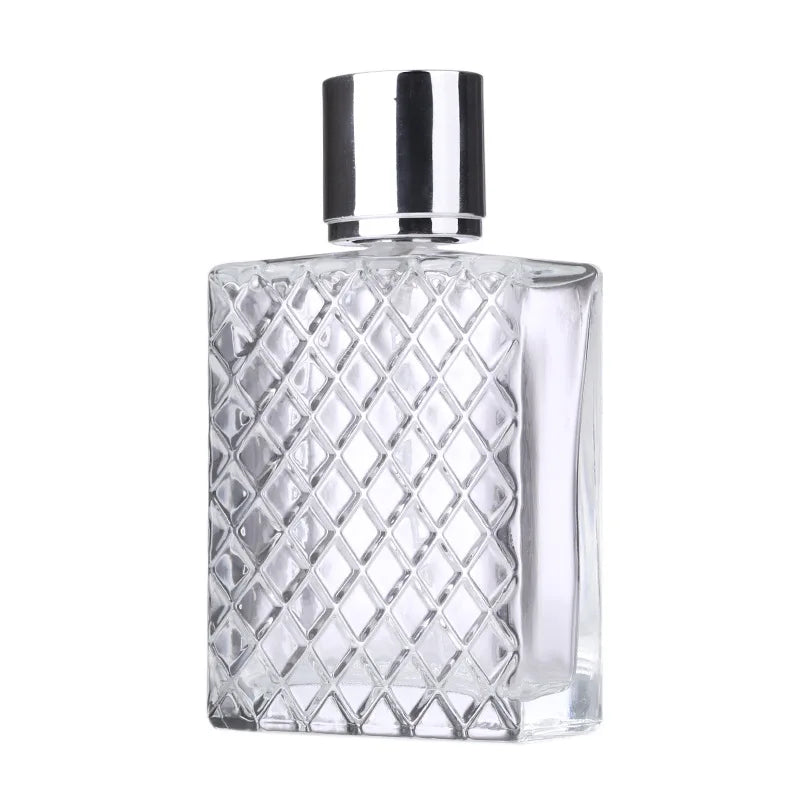 MUB 100ml Refillable Empty Perfume Spray Bottle Essential Oil Container Cosmetic Mist Atomizer