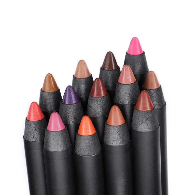 Custom Logo Vegan Multi-Functional Lip Eye Eyebrow Liner Pencil