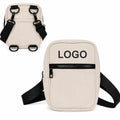 Custom Logo Printing Waterproof PVC Luxury Phone Sling Bag Crossbody Multifunctional Fashion Chest Bag Men Women Custom Color