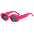 STORY QB3741 Trend 2024 Sunglasses Rose Colored Glasses Lentes Women Fashion Vintage Retro New Oval Sunglasses