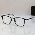 Luxury Designer Brand Glasses Square Glasses Frame Men's Ultra Light Myopia Prescription Optical Titanium Women's Glasses Frames