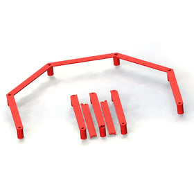 Carbon Steel Ice Hockey Stickhandling Training Aid with Spikes Equipment for Puck Control Reaction Time and Coordination