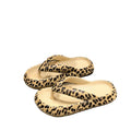 Wholesale New Style Spring Autumn Casual Flat Sandals Outdoor Comfortable Anti-Slip Leopard Print EVA Lighted Flip Flops Women