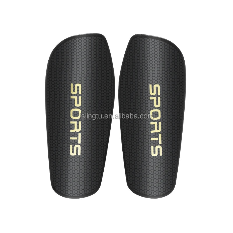 Wholesale Sports Blank Shin Guards Pad Leg Protect Soccer Shin Guard Customized Photo Shin Pads Honeycomb Pattern PP Material