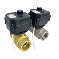 2 Wire Reverse Polarity Remote-Controlled Electric Actuator Automatic Water Shut Off Valve for Building Automation & Fire Safety