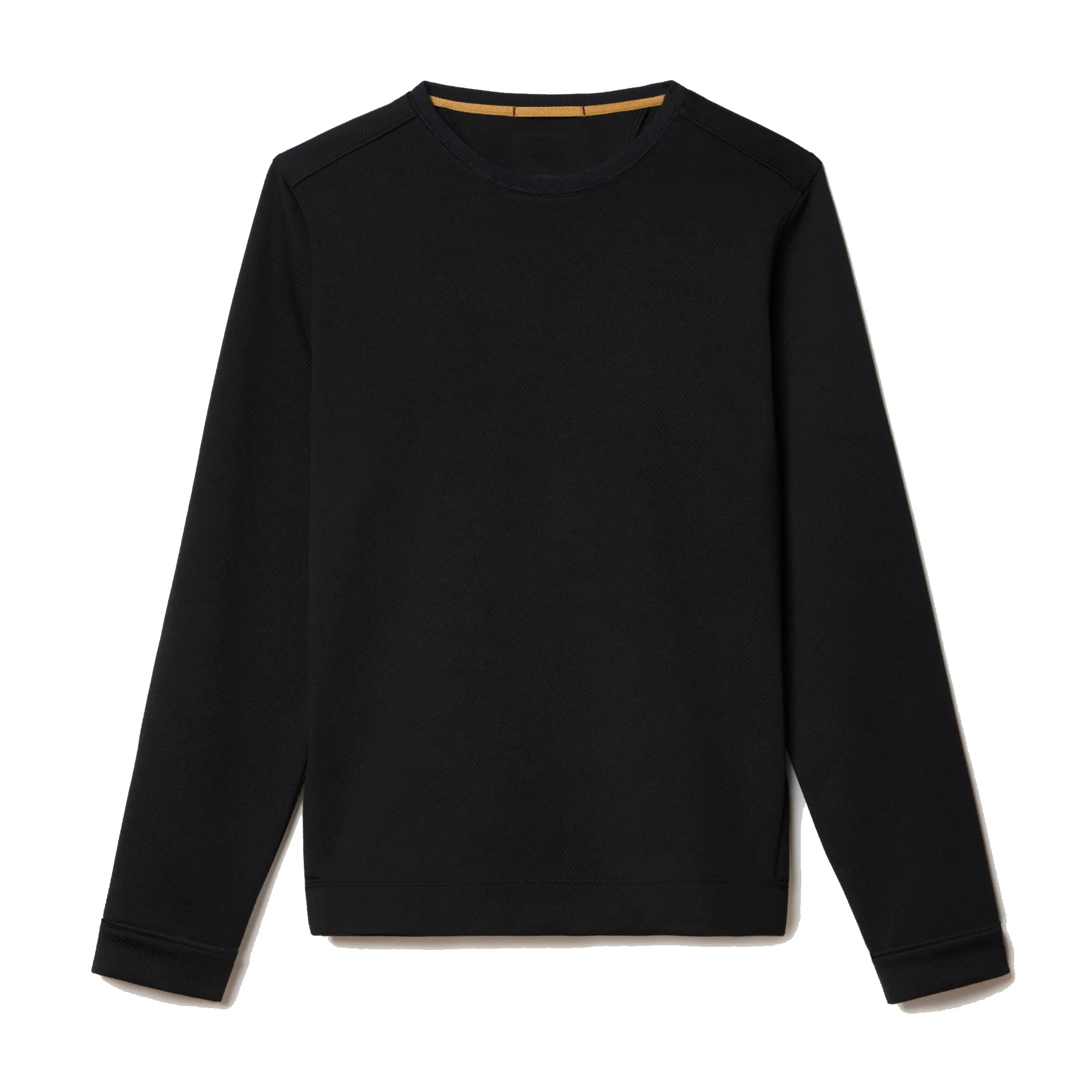 Men's Knit Moisture Wicking Crew Neck Stretch Sweatshirts With Side Zipper