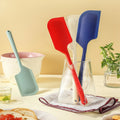 Manjia High-Temperature Resistant Silicone Spatula with Handle Food-Grade One-Piece & Butter Scraper