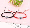 Adjustable Good Lucky Red Rope Cord String Thread Braided Bracelet D-evil Bracelet Custom Available