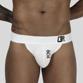 Men's Sports Breathable Cotton T-Back G-String Summer Low Waist Hip Lifting Boxers Breathable Knitted Sports Briefs