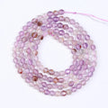 JSES A+ Natural Purple Phantom Quartz Crystal 2mm 3mm Faceted Beads for Jewelry Making Wholesale Stone and Crystal Beads