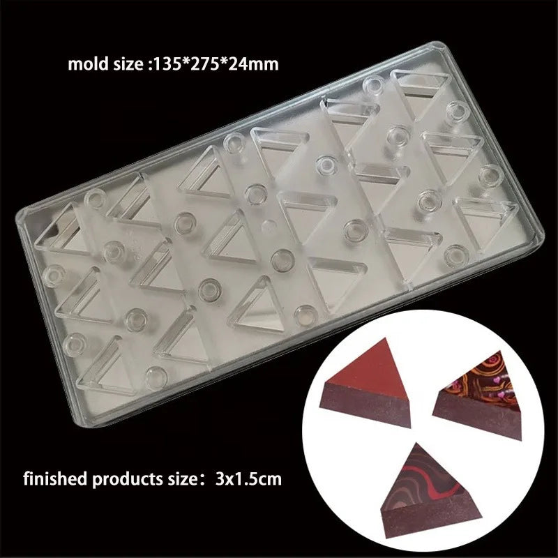 LST Unique 3D Customized Polycarbonate Mold  Chocolate Mold Popular Plastic Mold Candy Chocolate Molds