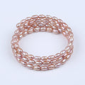 Zhuji Pearl Natural Rice Freshwater Pearl Bracelet for Jewelry Making