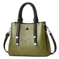 2023 Customised Logo Leather PU Casual Tote Handbags for Women New Bags with Polyester Lining