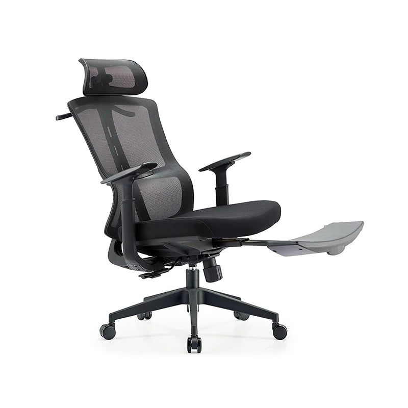 High Back Executive Ergonomic Home Office Chair Modern Swivel Office Chair with Footrest