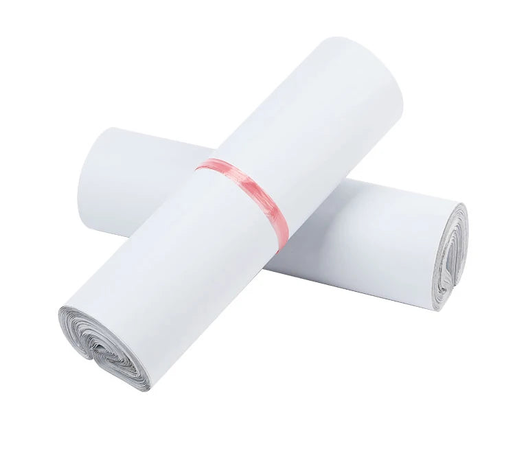 Stock Low MOQ 100pcs PLA PBAT Eco-Friendly for Poly Mailer Packaging Bio-Degradable Shopping Bag for Grocery Use