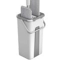 DOOSO Hand Free Microfiber Flat Mop and Bucket Set Easy Squeeze Mop With Bucket Dry Wet Dual-use Mop
