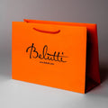 Luxury Boutique Shopping Bags for Clothes Store Bags With Logo Printed Ribbon Available
