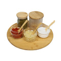 Hot Selling 13 Inch Lazy Susan Turntable Organizer  Bamboo Lazy Susan for Table Top Cabinet Pantry Dining Table