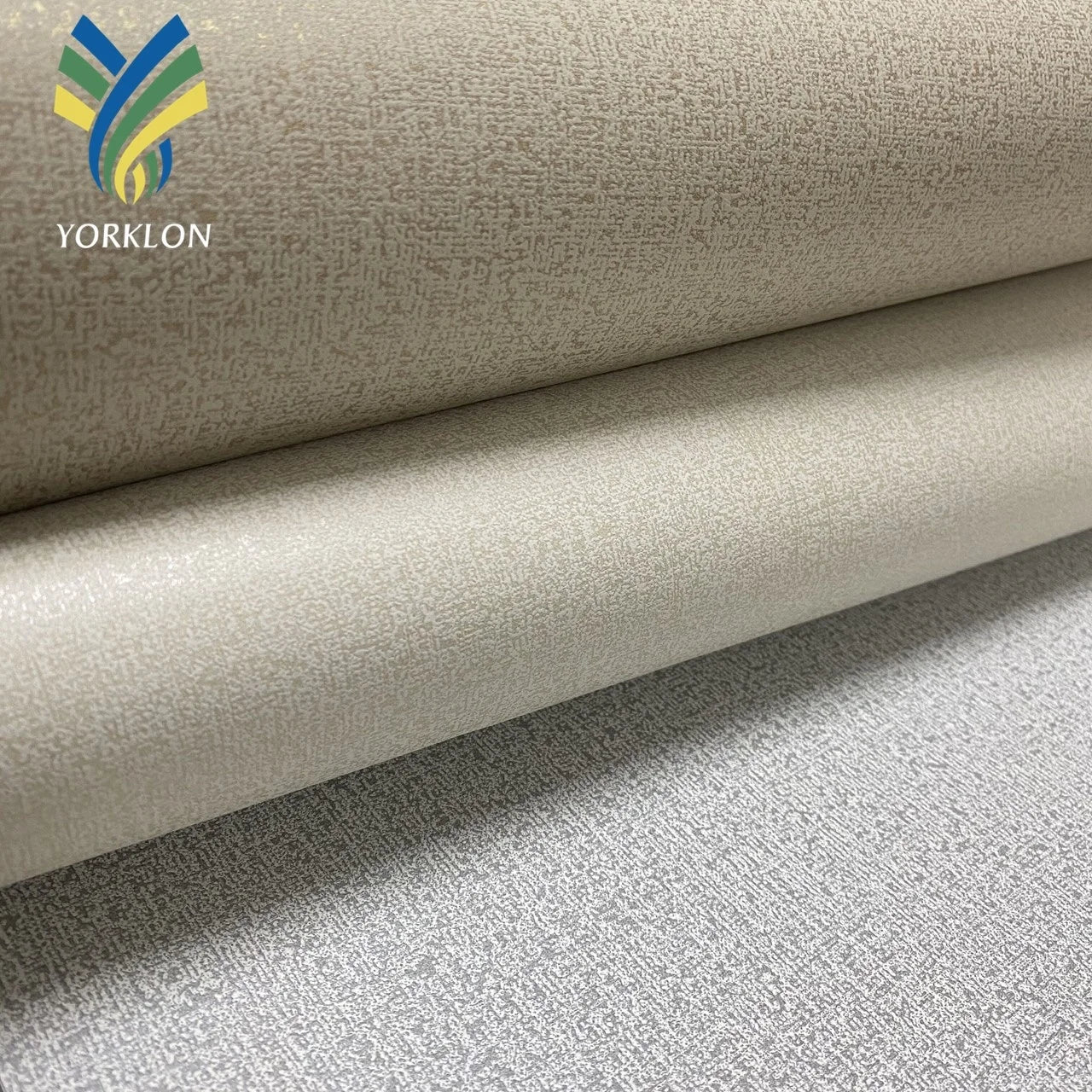 YKPA 4 Custom Fashion Grey Blue Foam Wall Paper Rolls Non-Woven Wallpaper for House Family Home Wall Decoration